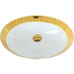 Pure Concept Paris Gold Desenli Hilton Lavabo