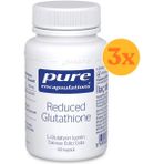 Pure Encapsulations Reduced Glutathione (Glutatyon Takviye) 60 Kapsül - 3 Adet (Toplam 180 Kapsül)
