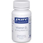 Pure Encapsulations Vitamin D3 1000 IU 30 Kapsül