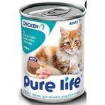 Pure Life 400 gr Tavuk Etli Pate Kedi Konserve