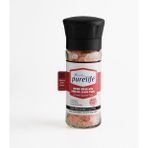 Pure Life Himalaya Tuzu - Granül Kristal Kaya Tuzu Pembe - Cam Şişe Seramik Değirmenli 120g - 120 gr