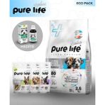 Pure Life Plus Büyük Irk Yavru Somonlu Köpek Maması 2,5 kg + Ödül + Biotin Damla Eko Paket - 1