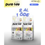 Pure Life Plus Kitten Somonlu Yavru Kedi Maması 1.5 Kg X2