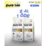 Pure Life Plus Kitten Yavru Kedi Maması Karışık Paket 1.5 Kg X2
