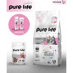 Pure Life Plus Tavuklu Kedi Maması 1,5 kg + Paste + Ödül Maması Hediyeli Paket Set