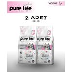 Pure Life Plus Tavuklu Kısırlaştırılmış Yetişkin Kedi Maması 1.5 KG x2 PR-LF-PLS-TVKL-4