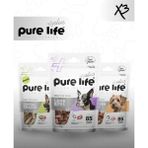 Pure Life Plus Yavru Köpek Ödül Maması 80 gr X3 Set Eko Paket