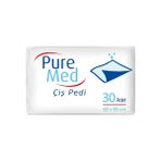 Pure Med 60 x 90 cm Kedi Köpek Çiş Pedi 30 Adet Premium Kalite Evcil Dostlar İçin Özel