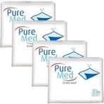 Pure Med Hasta Altı Bezi Serme Yatak Koruyucu 60 x 90 30'lu 4 Paket Kullanım İçin Özel - 1