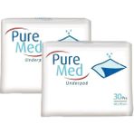 Pure Med Hasta Altı Bezi Serme Yatak Koruyucu 60X90CM 60 Adet