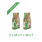 Pure Paws 2x10 lt İnce Taneli Aloe Vera Kokulu Bentonit Kedi Kumu