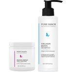 PURE SAACH PROFESSİONAL 2 ÜRÜN BİR ARADA COLOGEN& BİOTİN SHAMPOO Ve SAÇ BAKIM MASKE