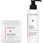 PURE SAACH PROFESSİONAL PROTEİN COMPLEX SHAMPOO VE PROTEİN KERATİN SAÇ BAKIM MASKESİ 2 Ürün