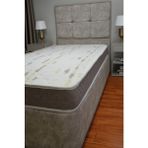Pure Sleep 15 cm Tek Kişilik Sünger Baza Yatağı, Unisex Full Ortopedik Yataklar, Lux Çocuk Baza Yatak - Beyaz - 80 x 190 cm
