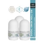 purebien skin lab Doğal Roll On Deodorant Erkek 3'lü Fırsat - Alüminyum Klorahidrat İçermez