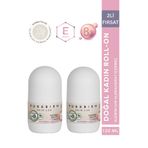 purebien skin lab Doğal Roll On Deodorant Kadın 2'li Fırsat - Alüminyum Klorahidrat İçermez