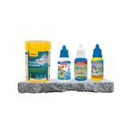PureCanpati Bitkisel Flake Balık Yemi Seti – Akvaryum Vitamin Damlası + AntiClor + AquaFix