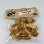 PureCanpati Düğüm Kemik Naturel Köpekler İçin Çiğneme Kemiği 7cm 8''li Paket