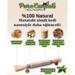 PureCanpati Kedi Naneli Matatabi Çubuğu– Kediler Için Doğal Oyun ve Mutluluk 🌿🐾 3 Adet