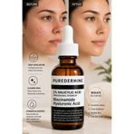 Puredermine Salisilik Asit Serum %2 BHA İçerikli Niacinamide ve Hyaluronik Asit Destekli Siyah Nokta Karşıtı Yağlı ve Akneye Eğilimli Ciltler İçin Bakım Serumu