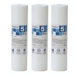 Purefer Açık Kasa 10 İnç 5 Micron Sediment Filtre 3 Adet Su Arıtma Cihazı