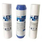 Purefer Açık Kasa Tek Karbonlu 3'Lü Ön Filtre Set Su Arıtma Cihazı