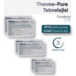 Purefrost 6 Adet Thermo-pure® Pf15 Camp Soğutucu Termal Çanta Yedek Jel Seti Şeffaf Plastik