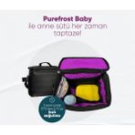 Purefrost Anne Sütü Biberon Saklama Soğutucu Termos Mama Çantası