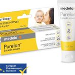 Purelan 37 gram Lanolin Göğüs Ucu Kremi - Ağrıyan Göğüs Ucu Ve Kuru Ciltler Için Hızlı Rahatlık