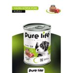PureLife Pate Kuzu Etli Yavru Köpek Yaş Konserve Mama 400 gr