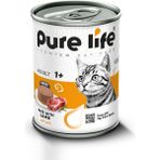 Purelife Pate Kuzu Etli Yetişkin Kedi Konserve Mama 400GR - 20000