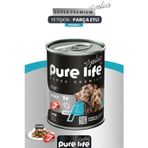 PureLife Plus Kuzu Chunk Yetişkin Köpek Konserve Yaş Mama 400 GR