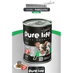 PureLife Plus Kuzu Etli Chunk Yavru Köpek Konserve Yaş Mama 400 GR