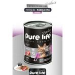 PureLife Plus Kuzulu Chunk Yetişkin Kedi Konserve Yaş Mama 400 GR GRP-B6N4T9