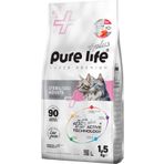 PureLife Plus Somonlu Kısırlaştırılmış Yetişkin Kedi Maması 1.5 Kg