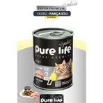 PureLife Plus Tavuklu Chunk Yavru Kedi Konserve Yaş Mama 400 GR