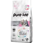 PureLife Plus Tavuklu Kısırlaştırılmış Yetişkin Kedi Maması 1.5 Kg