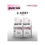PureLife Pure Life Plus Kısırlaştırılmış Yetişkin Kedi Maması Karışık Paket 1.5 KG x 2