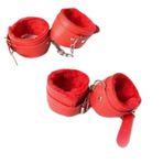 PureLoveAdult 2 Parça BDSM Peluş Kelepçe Gizli Paket