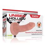 PureLoveAdult Belden Bağlamalı İçi Boş Dolgulu Strapon Dildo Penis Uzatması