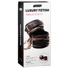 Pureloveadult Luxury Fetish Bdsm Deri Ayak Kelepçesi