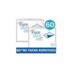 PureMed 60x90 30'lu Alt Bezi 2 Paket Yatak koruyucu