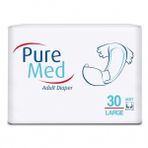 PureMed Bel Bantlı L 30 Adet Hasta Bezi