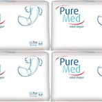 PureMed Bel Bantlı Tekstil Yüzey Extra Large 30x4 Adet Hasta Bezi