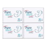 PureMed Bel Bantlı Tekstil Yüzey Large 30x4 Adet Hasta Bezi