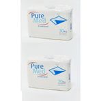 Puremed Hasta Altı Bezi Serme Yatak Koruyucu 60x90 cm, 30'lu, 2 Paket