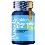 Purevits Calcium Magnesium Zinc Plus Vitamin D 60 Tablet
