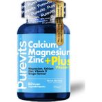 Purevits Ca,Mg,Zn, Vitamin D 60 Tablets