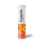 Purevits Vitamin C Complex Çinko Vitamin D Citrus Rosehip 20 Efervesan Tablet