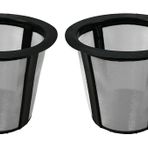 PureWater Filters 2'li paket tekrar kullanılabilir k-cup filtre sepeti Keurig My k-cup için